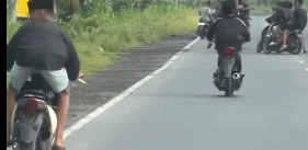 Watch viral video: ‘Over-confident’ biker twerks at cops, instantly regrets it!